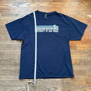 League Navy University Tee